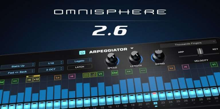 Omnisphere 2.6 Announced at NAMM 2019