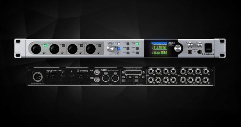 Steinberg Reveals High-End AXR4 Audio Interface