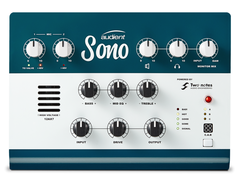 Audient Introduces Sono, The Ultimate Audio Interface For Guitarists