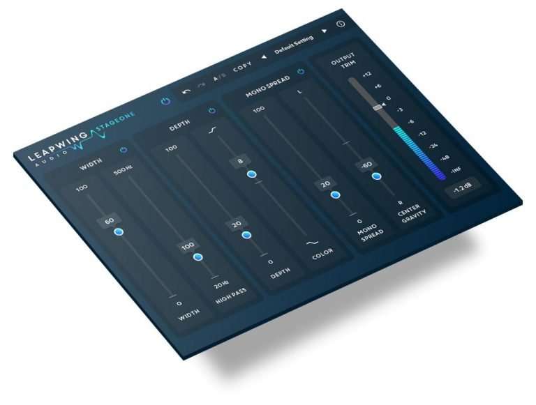 Leapwing Audio Releases StageOne Plugin For Width & Depth Enhancement