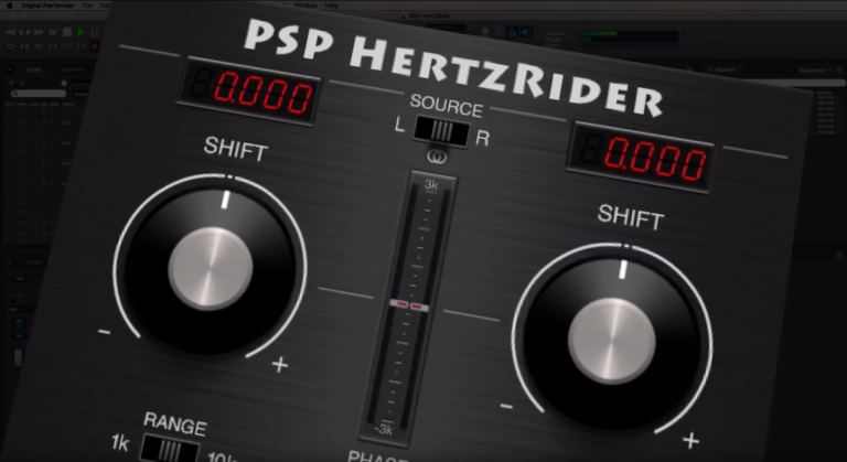 PSP Audioware Introduce PSP HertzRider Frequency Shifter Plug-in