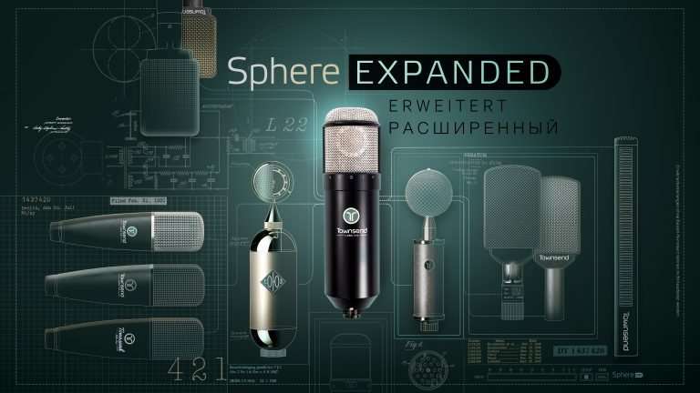 Townsend Labs Sphere 1.4 adds 10 new mic models