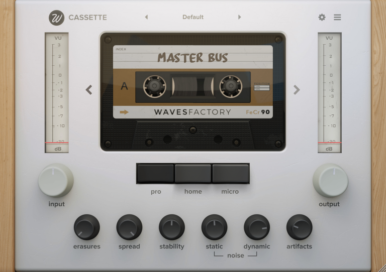 Wavesfactory Releases Cassette Plugin