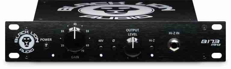 Black Lion Audio Announces Availability of B173 mkII and B12A mkIII Preamps