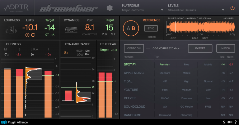 Plugin Alliance Announces Availability of ADPTR AUDIO Streamliner