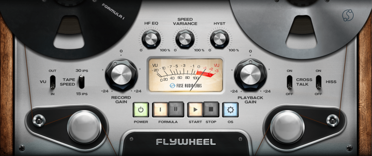 Fuse Audio Labs Rolls Out FLYWHEEL Tape Emulation Plugin