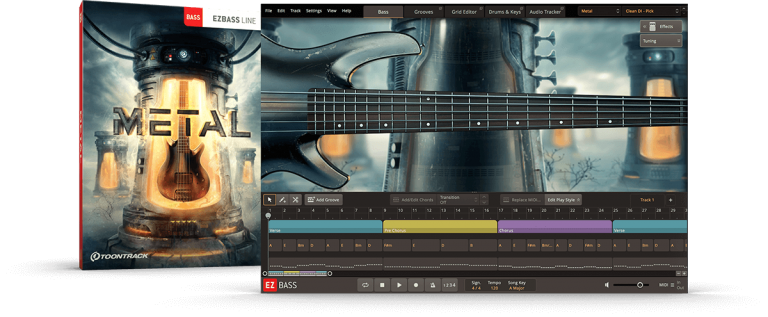 Toontrack Releases Metal EBX For EZBass
