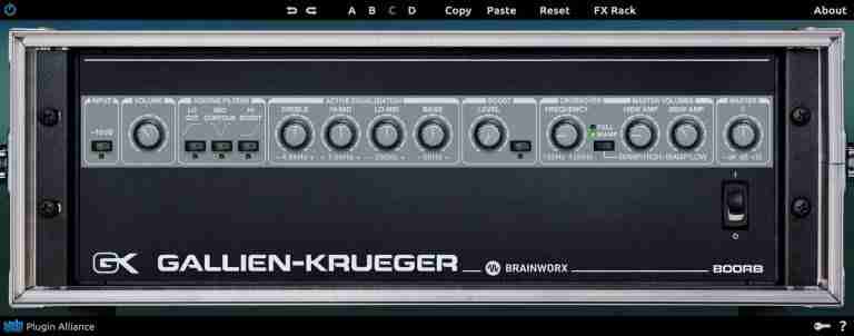 Plugin Alliance Announces Gallien Krueger As Partner Brand With 800RB Bass Amp Plugin