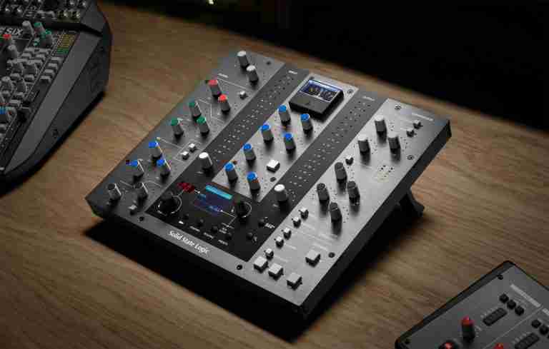 Solid State Logic Expand DAW Production Tools with UC1 Channel Strip and Bus Compressor Controller