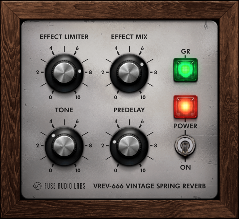 Fuse Audio Labs Proudly Presents VREV-666 As Plugin Freebie Based On Rare Sixties-Vintage Spring Reverb