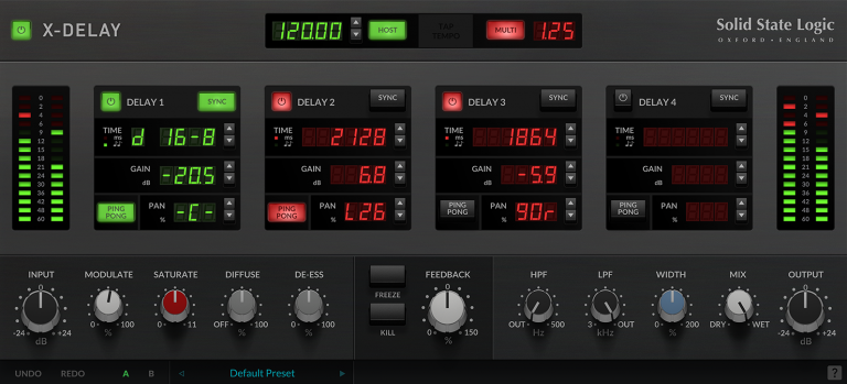 Solid State Logic Announces New X-Delay Plug-In