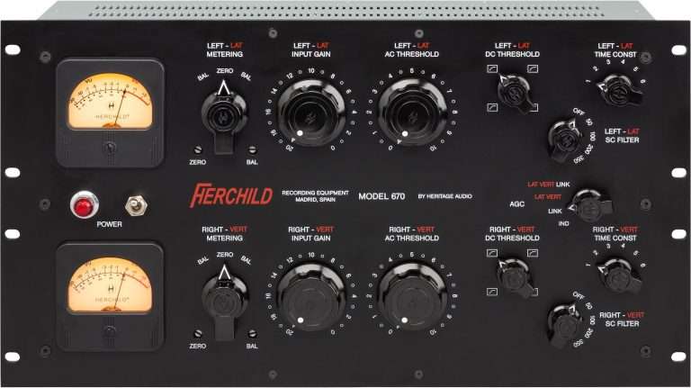Heritage Audio Announces HERCHILD Model 660 and Model 670 tube-based Compressors