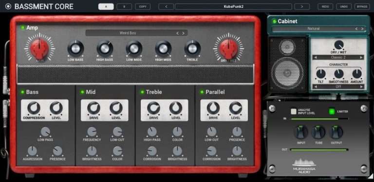 United Plugins Announces Availability of Muramasa Audio Bassment As All-in-one Single-Screen Bass Guitar Solution