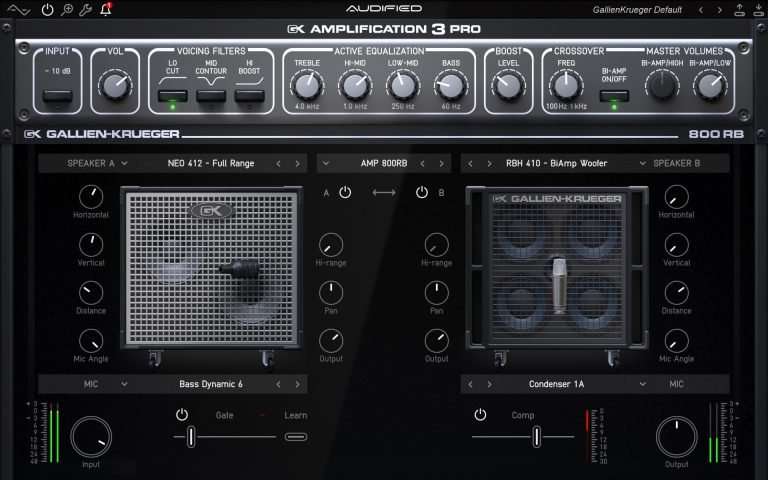 Audified Announces Availability of GK Amplification 3 Pro plug-in