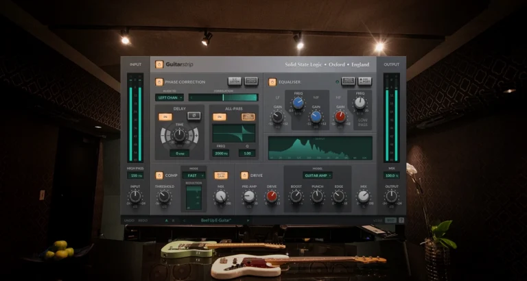 Solid State Logic Introduces Guitarstrip Plug-in