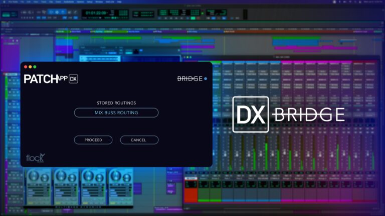 Flock Audio Unveils PATCH APP DX’s Newest Addition “DX Bridge”